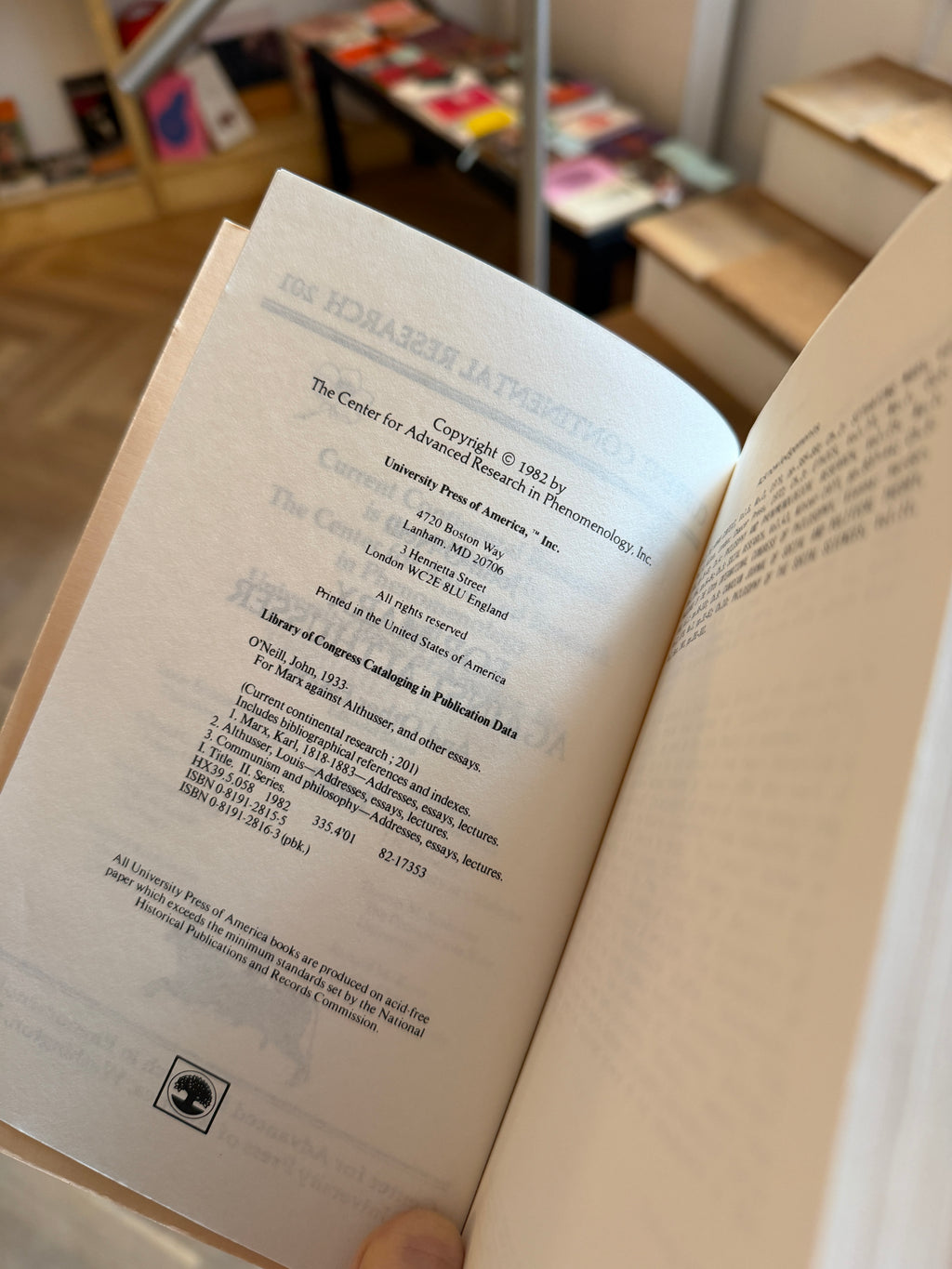 For Marx, Against Althusser and Other Essays