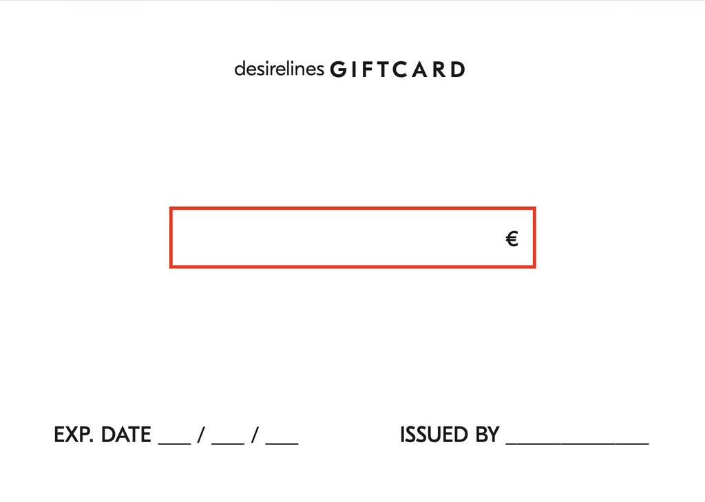ONLINE GIFT CARD (Website Only)